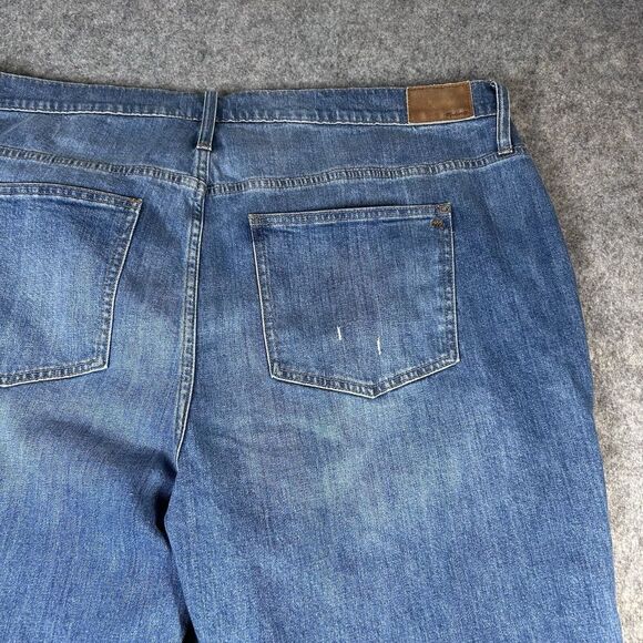Madewell Jeans Womens 37 The Perfect Vintage Crop Jean Medium Wash Denim - Picture 9 of 11